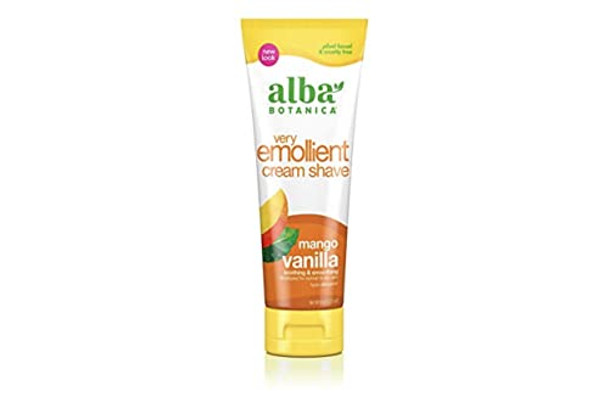 Alba Botanica Cream Shavemango Vanilla 8 Oz (Pack Of 2) Alba Botanica Cream Shavemango Vanilla 8 Oz (Pack Of 2)