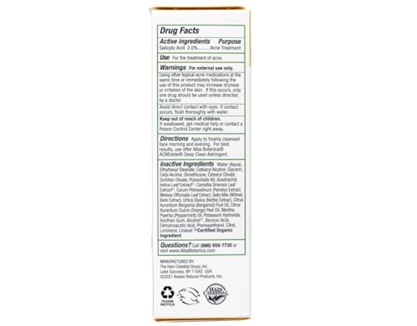 Alba Botanica Natural Acnedote Oil Control Lotion 2 Ounce 2 Per Case.