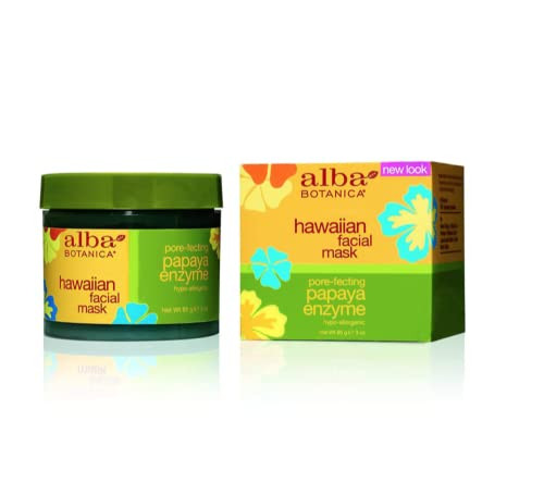 Alba Botanica Hawaiian Facial Mask Papaya Enzyme 3 Oz