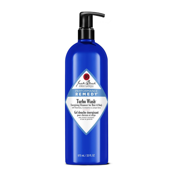 Jack Black Turbo Wash Energizing Cleanser For Hair & Body - 33 Fl Oz