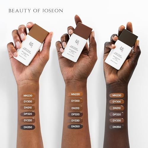 Beauty Of Joseon Daily Tinted Fluid Sunscreen 12 Shades For Face Moisturizing Broad Spectrum Spf 40 Korean Skincare 50Ml 1.69 Fl.Oz #Dp320