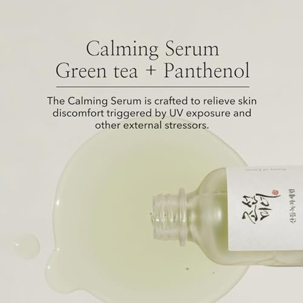 Beauty Of Joseon Calming Serum Green Tea Panthenol Soothing Moisturizing Sensitive Acneprone Uv Irritated Skin Daily Korean Skin Care For Men And Women 30Ml 1 Fl.Oz Beauty Of Joseon Calming Serum Green Tea Panthenol Soothing Moisturizing Sensitive Acneprone Uv Irritated Skin Daily Korean Skin Care For Men And Women 30Ml 1 Fl.Oz