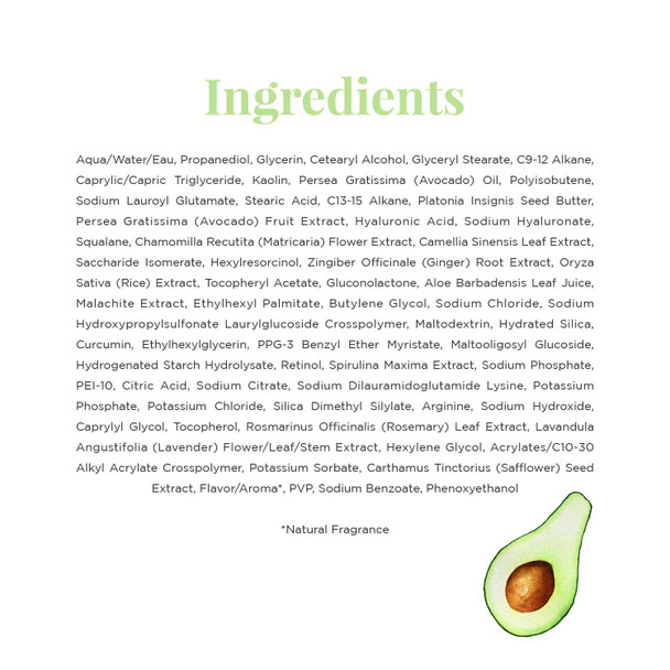 Glow Recipe Avocado Melt Retinol Sleeping Mask  Firming + Revitalizing Face Mask  Sulfate Paraben Cruelty-Free Overnight Face Mask  Exfoliating Sleeping Mask with Matcha + PHA (70ml / 2.4oz)