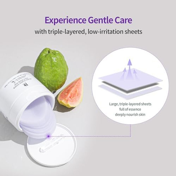 Benton Guava Moisture Soothing Set Cream + Toner Pads Korean Skin Care Not Tested On Animals Benton Guava Moisture Soothing Set Cream + Toner Pads Korean Skin Care Not Tested On Animals