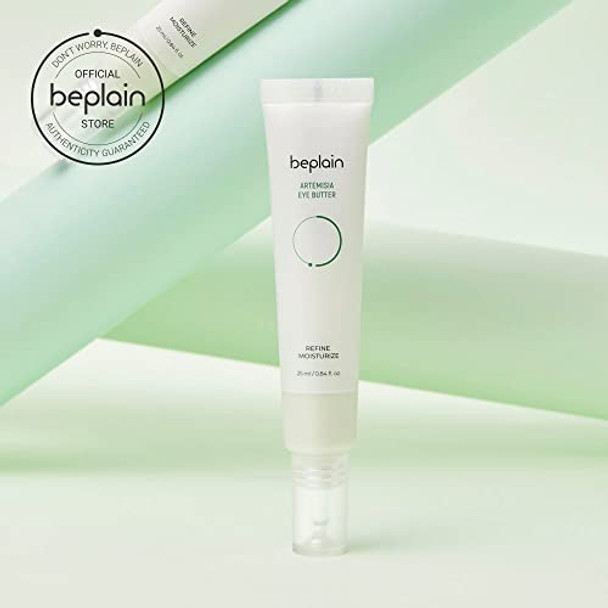 Beplain Artemisia Eye Butter With Niacinamide And Adenosine For Puffy Eye Bags Fine Lines Dark Circles Wrinkles Korean Skin Care 25Ml0.84 Fl.Oz