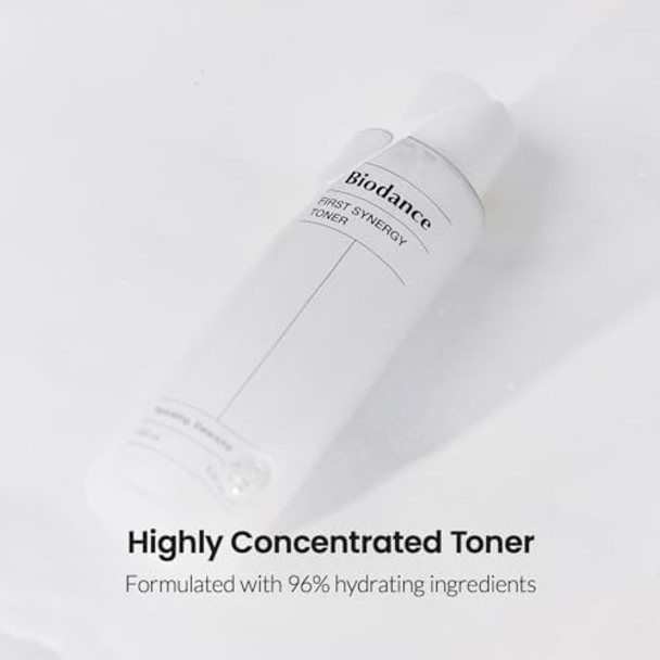 Biodance First Synergy Toner Allinone Toner Moisturizing Skin Balance Hyaluronic Acid 5.07 Fl.Oz150Ml