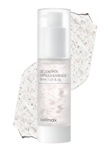 Celimax Oil Control Capsule Essence With Tea Tree Extract For Sebum Reducing Serum Mattifying Hydrating Moisturizing Mild Formula For Sensitive 30Ml
