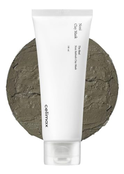 Celimax The Real Noni Refresh Clay Mask Clarifying Deep Pore Cleansing Hydrating Pore Minimizer For Oily Combination Skin Blackhead Korean Face Mask120G
