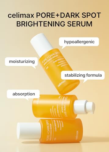 Celimax Pore+Dark Spot Brightening Serum 30Ml Gellike Serum For Enlarged Pores With Niacinamide Tranexamic Acid Pore Minimizer Nonirritating Hydrating For Sensitive Skin Hyperpigmentation