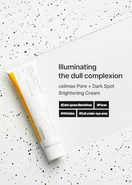 Celimax Pore+Dark Spot Brightening Cream With Niacinamide Tranexamic Acid Txa Cream Pore Minimizer Nonirritating Hydrating For Sensitive Skin 35Ml