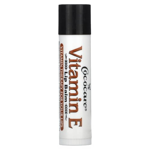 Cococare Vitamin E Lip Balm 0.15 Oz (4.2 G)