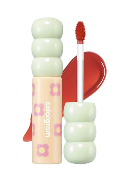 Colorgram 02 Cool Tone Under Eye Highlighter Stick + Fruity Glass Tint 06 Joyful Tomato Bundle
