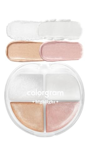 Colorgram Tintin Dory Highlighter Palette 02 Cream Balm