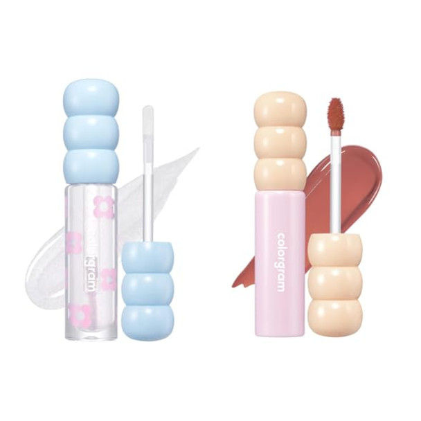 Colorgram Fruity Glass Tint Pearl Gloss Fruity Glass Tint 05 Soft Persimmon Bundle