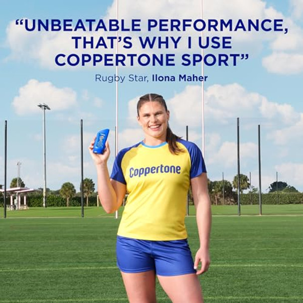 Coppertone Sport Sunscreen Spf 100 Lotion Water Resistant Sunscreen Body Travel Size 3 Fl Oz