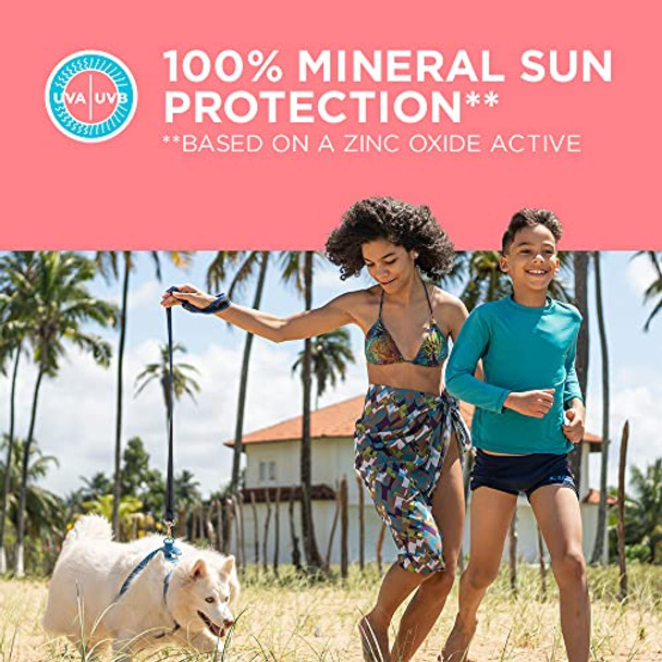 Coppertone Kids Roll On Sunscreen Lotion Spf 50 Tear  Kids Sunscreen With Blue Color And Zinc Oxide Sun Protection 2.5 Fl Oz Tube