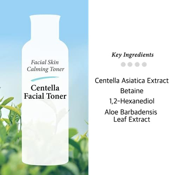 Centella Asiatica 92% Soothing Hydrating Toner Cica Facial Toner Lightweight Moisture Boost Soft Smooth Skin Daily Face Toner Alcohol Fragrance 6.75 Fl Oz (200Ml) Centella Asiatica 92% Soothing Hydrating Toner Cica Facial Toner Lightweight Moisture Boost Soft Smooth Skin Daily Face Toner Alcohol Fragrance 6.75 Fl Oz (200Ml)