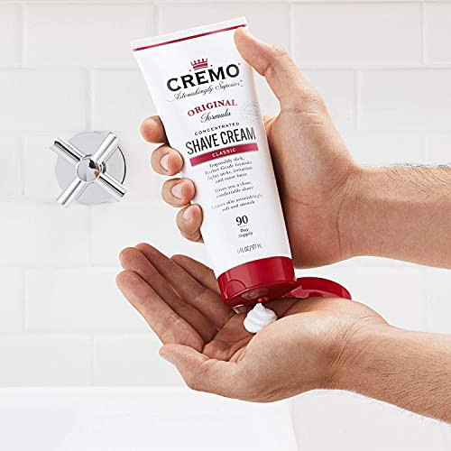 Cremo Barber Grade Original And French Lavender Shave Creams 6 Fl Oz Each Ultraslick Shaving Cream Fights Nicks And Razor Burn