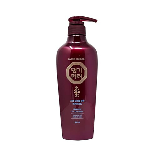 Daeng Gi Meo Ri Oily Scalp Care Shampoo & Conditioner Set Refreshing And Strengthening The Oily Scalp Reducing Dandruff Nourishing And Promoting Hair Growth16.9 Fl Oz (500Ml) Each