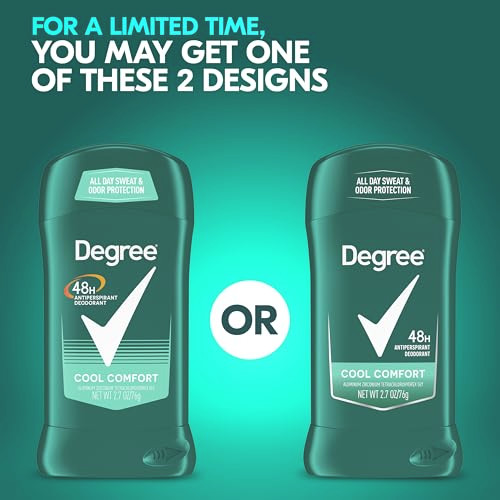Degree Men Dry Protection Antiperspirant Cool Comfort 2.7 Oz. Pack Of 6