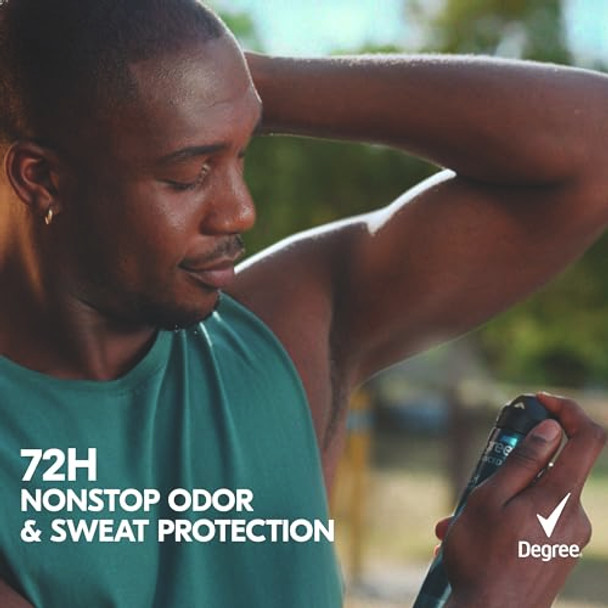 Degree Men Antiperspirant Deodorant Stick Deep Cedar & Lavender 4 Count 72Hour Sweat And Odor Protection Deodorant For Men With Body Heat Activated Technology 2.7 Oz
