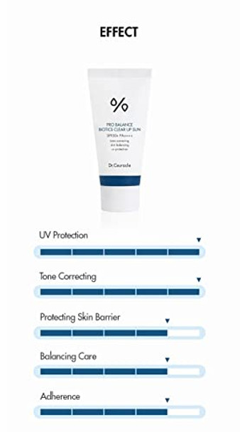 Dr.Ceuraclepro Balance Biotics Clear Up Sun Spf 50+ Pa+++ (1.7 Fl.Oz) A Probiotics Sunscreen Tone Correcting Skin Balancing Mild Hydrating Sunscreen With Strong Uv Protection