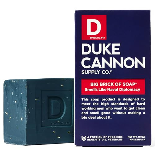 Duke Cannon Supply Co. Big Brick Of Soap Bar Frontier 30 Varietypack Extra Large Masculine Scents 10 Oz (Pack Of 3)