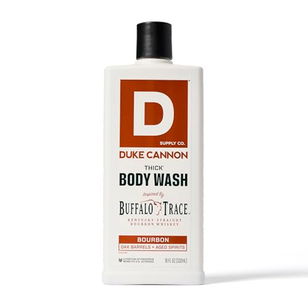 Duke Cannon Supply Co. Thick High Viscosity Body Wash 3X Thicker Plantbased Mineralenriched Body Wash For Men Mens Body Scrub Sawtooth Bourbon Midnight Swim & Superior