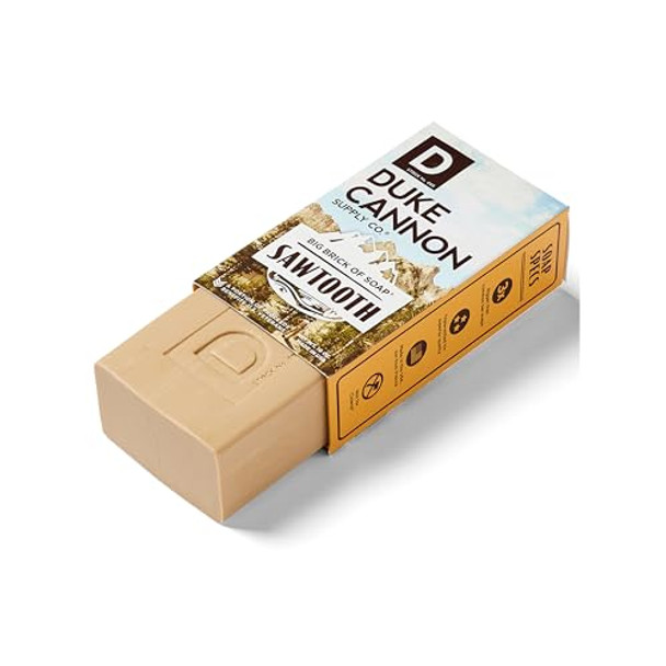 Sawtooth Big Brick Of Soap & Thick High Viscosity Body Wash Alpine Air & Cedarwood Scent Triplemilled 10Oz Bar Soap 3X Thicker Body Wash Mineralenriched & Naturallyderived (2 Pack Bundle)