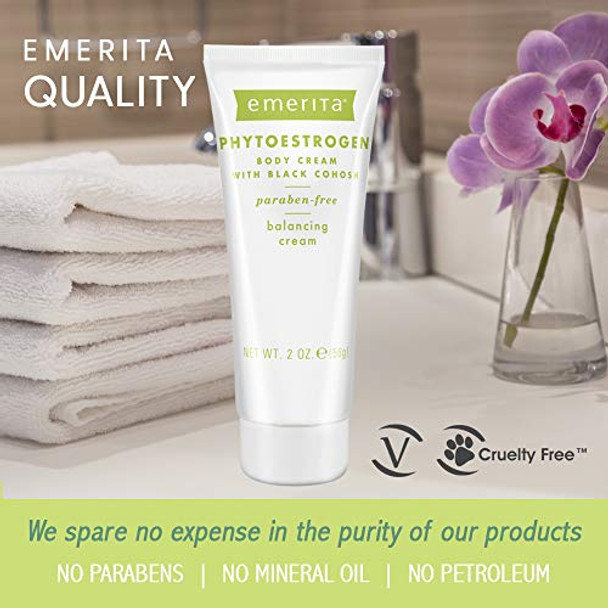 Emerita Phytoestrogen Body Cream 2 Ounce 3 Per Case.3