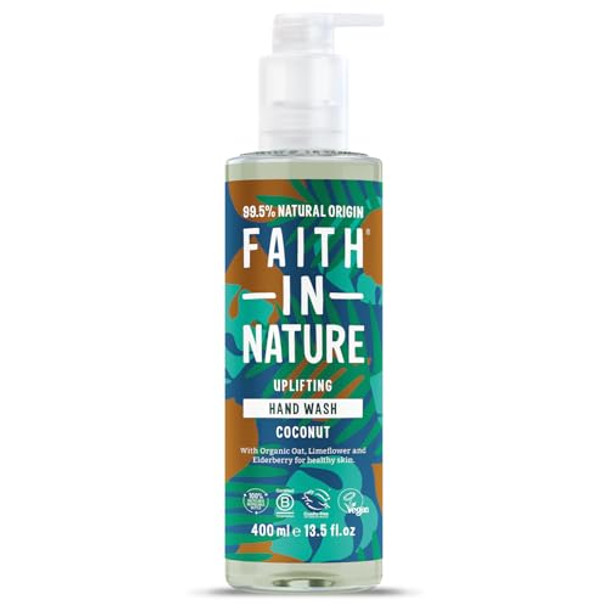 Faith In Nature Natural Coconut Hand Wash Hydrating Vegan And Cruelty  No Sls Or Parabens 400 Ml