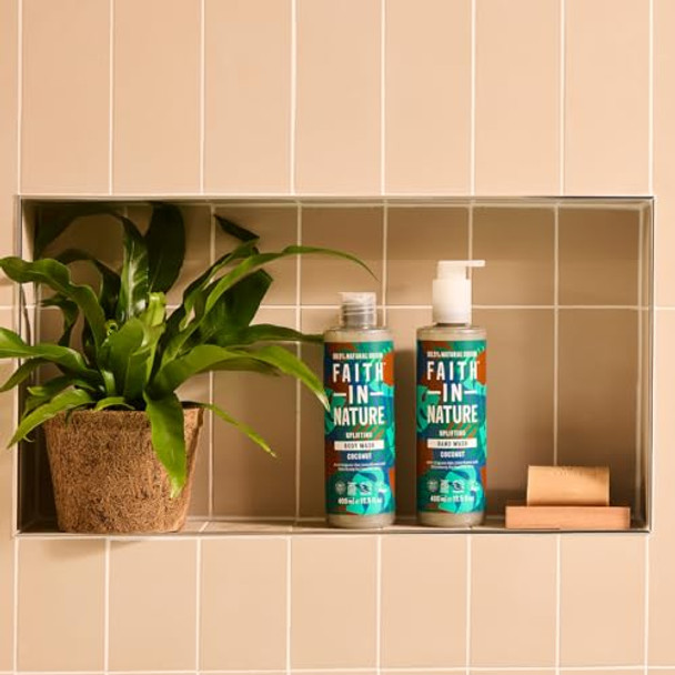 Faith In Nature Natural Coconut Hand Wash Hydrating Vegan And Cruelty  No Sls Or Parabens 400 Ml