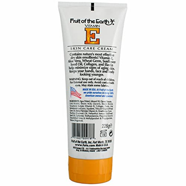 Fruit Of The Earth Vitamine Cream 8 Oz. Tube (3Pack) With  Nail File Fruit Of The Earth Vitamine Cream 8 Oz. Tube (3Pack) With  Nail File