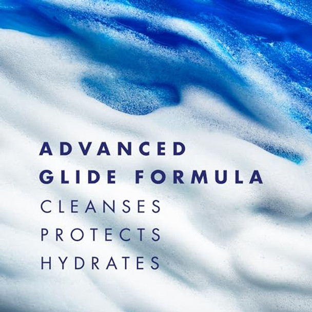 Gillette Pro Shaving Gel For Men Cools To Soothe Skin And Hydrates Facial Hair Twin Pack Total 14Oz Proglide Sensitive 2 In 1 Shave Gel