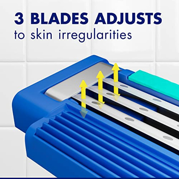 Gillette Sensor3 Simple Men'S Disposable Razors 8 Count