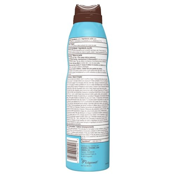 Hawaiian Tropic Island Sport Ultralight Sport Sunscreen Spray Spf 50 Broad Spectrum Protection 170G Hawaiian Tropic Island Sport Ultralight Sport Sunscreen Spray Spf 50 Broad Spectrum Protection 170G