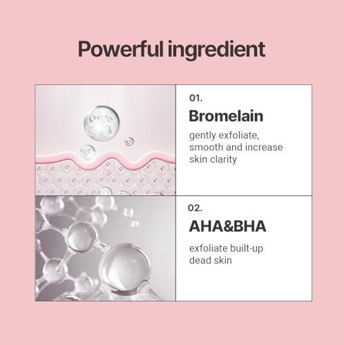 Heimish Rx Aha Bha Enzyme Scrub Facial Exfoliating Scrub Chemical Exfoliant Gentle Exfoliator For Face With Salicylic Acid For All Skin Types Skin Texture Improvement 130Ml (4.39 Fl.Oz)