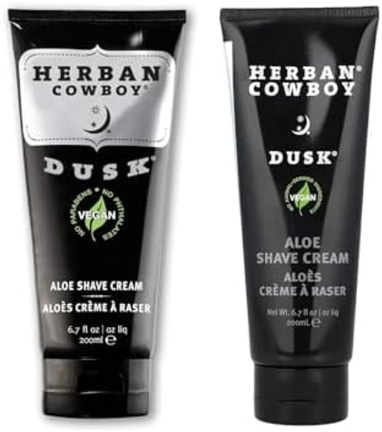 Herban Cowboy Dusk Aloe Shave Cream 6.7 Ounce 3 Per Case.