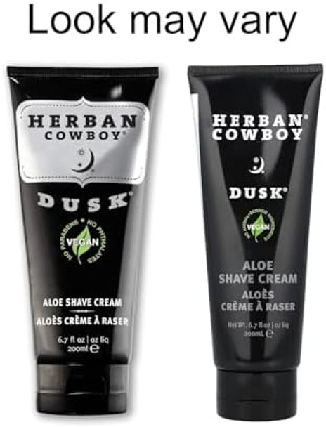 Herban Cowboy Dusk Aloe Shave Cream 6.7 Ounce 3 Per Case.