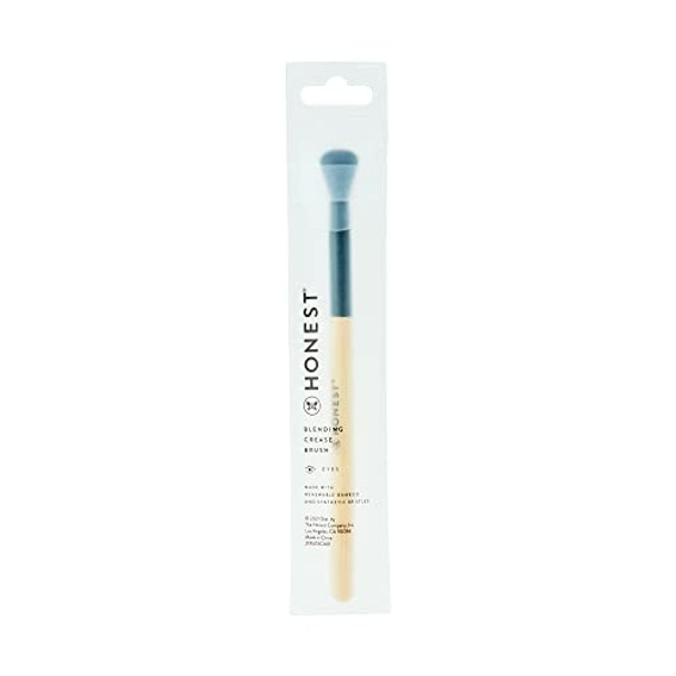Honest Beauty Blending Crease Eyeshadow Brush Reable Bamboo Synthetic Bristles Tapered Cruelty