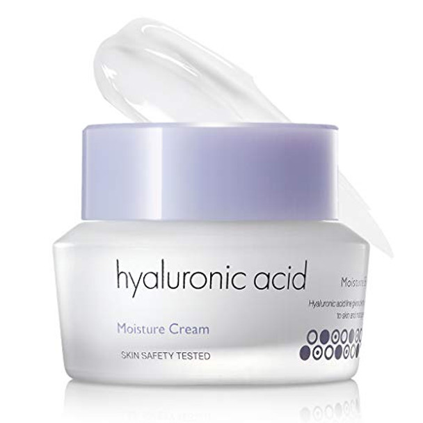 It'S Skin Hyaluronic Acid Moisture Cream Hydrating & Firming Face Moisturizer For Dry To Combination Skin Longlasting Hydration Day & Night Cream 1.69 Fl.Oz