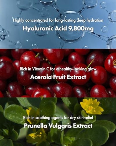 It'S Skin Hyaluronic Acid Moisture Emulsion + 5.07 Fl Oz Face Moisturizer For Skin Care Firming Hydration And Moisture Barrier Nourishing & Hydrating For Healthy Skin Korean Skincare