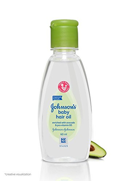 Born Johnson'S Baby Hair Oil With Avocado 60Ml