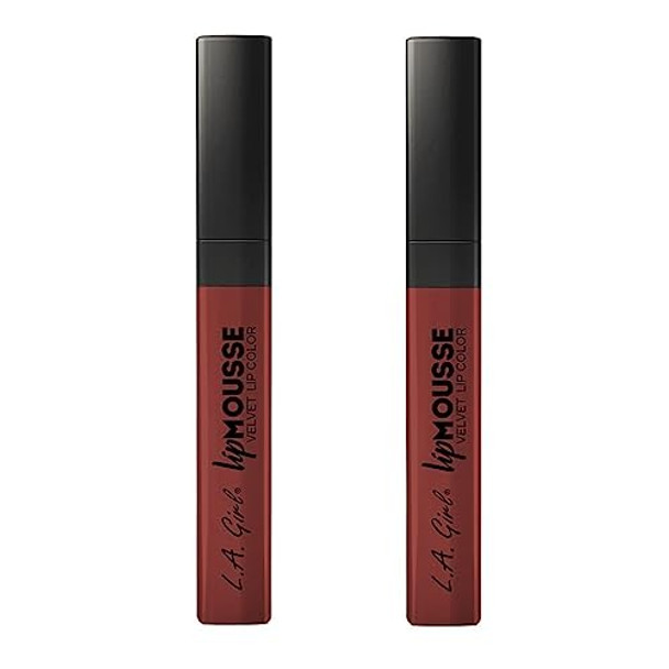 Pack Of 2 L.A. Girl Lip Mousse Velvet Lip Color Unstoppable Glc786
