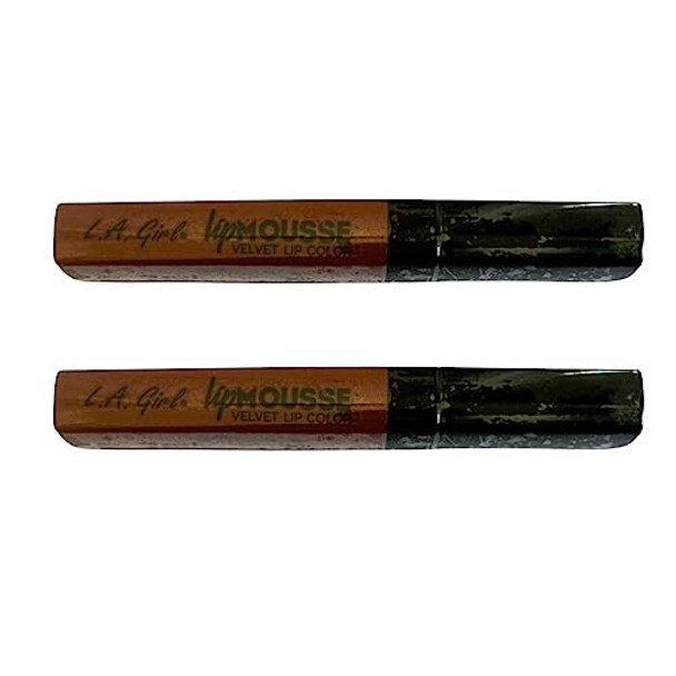 Pack Of 2 L.A. Girl Lip Mousse Velvet Lip Color Unstoppable Glc786