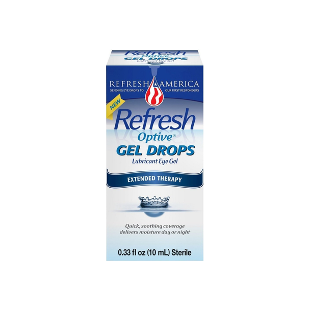 Refresh Optive Gel Drops Lubricant Eye Gel 0.33 Oz