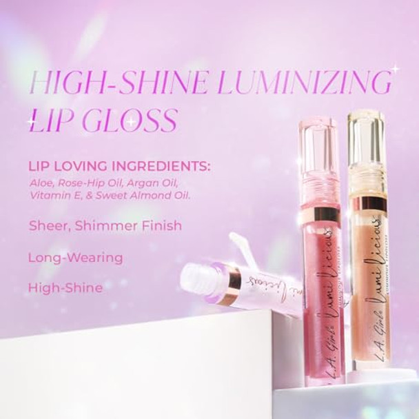 L.A. Girl Lumilicious Luminous Lipgloss Sweetheart Glg936