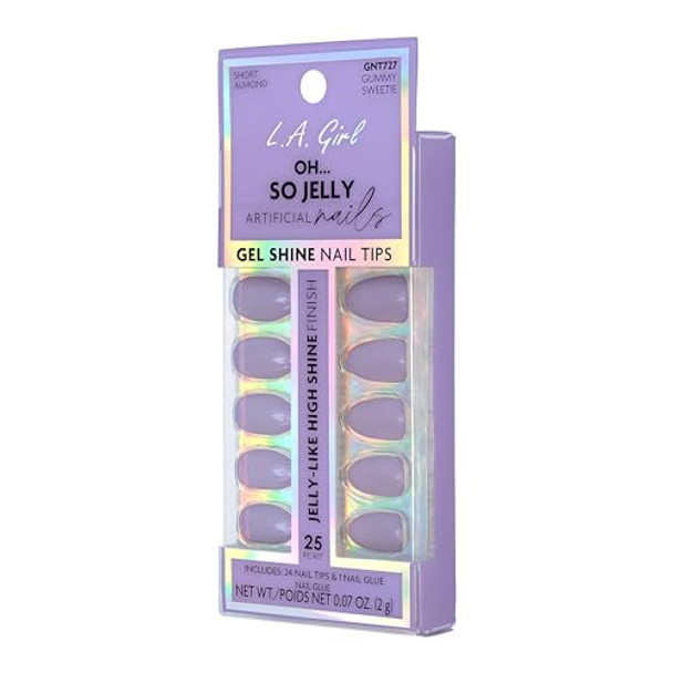 L.A. Girl Oh So Jelly Nail Tips Gummy Sweetie Gnt727G
