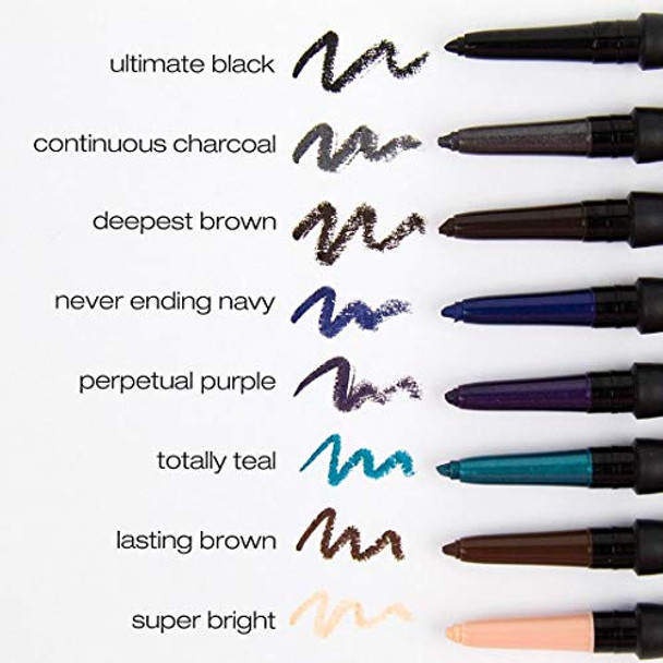 L.A. Girl Ultimate Intense Stay Auto Eyeliner Deepest Brown Gp323