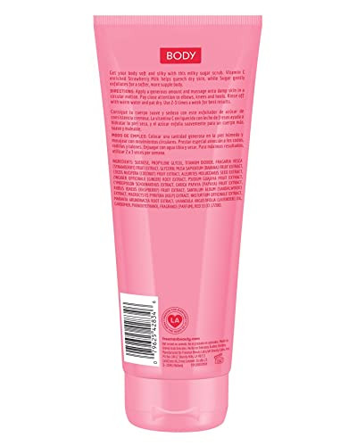 Hydrating Milk Body Sugar Scrub By Man For Women 6 Oz Scrub